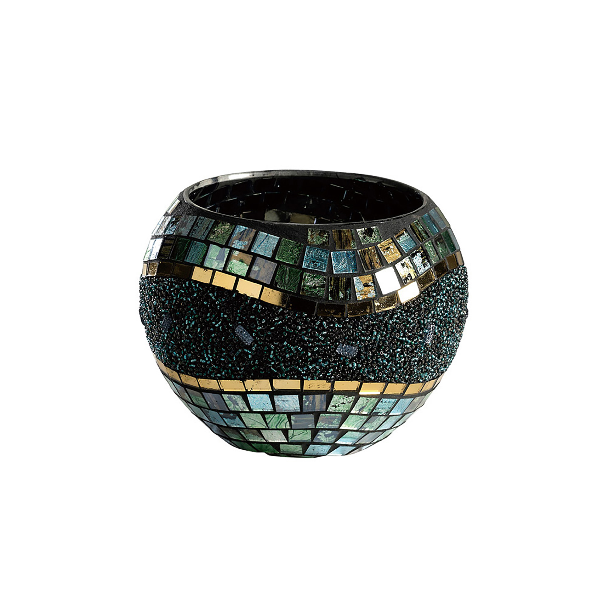 IL70267  Addison Mosaic Candle Holder Large